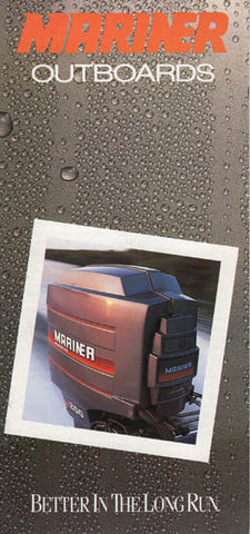Mariner 1987 Mini Outboard Brochure