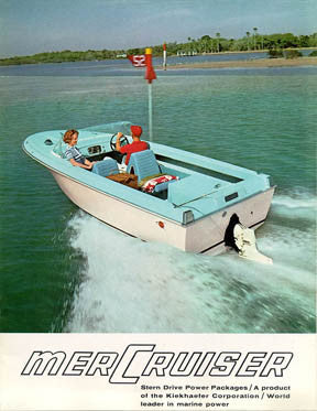 Mercury 1964 Mercruiser Stern Drives Brochure