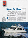 Navigator Sundance 5300 Sea Magazine Reprint Brochure