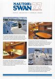Nautor's Swan 77 Deckhouse Brochure