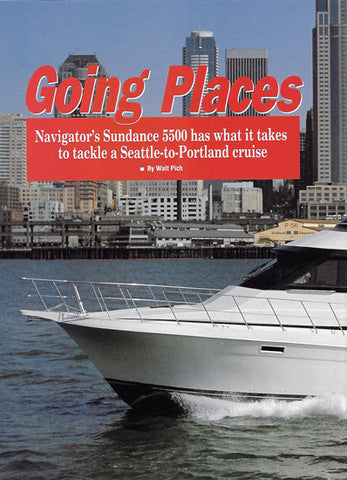 Navigator Sundance 5500 Sea Magazine Reprint Brochure