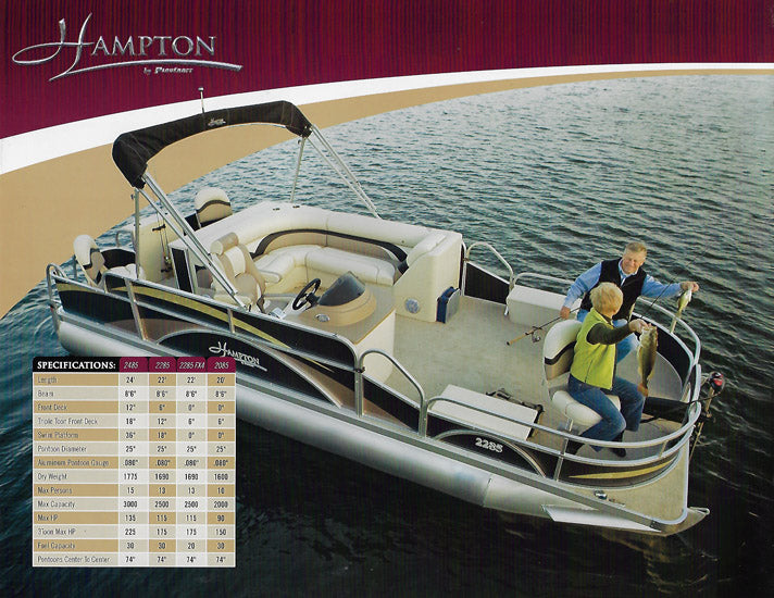 Playcraft Hampton Pontoon Brochure