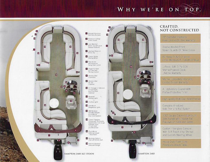 Playcraft Hampton Pontoon Brochure