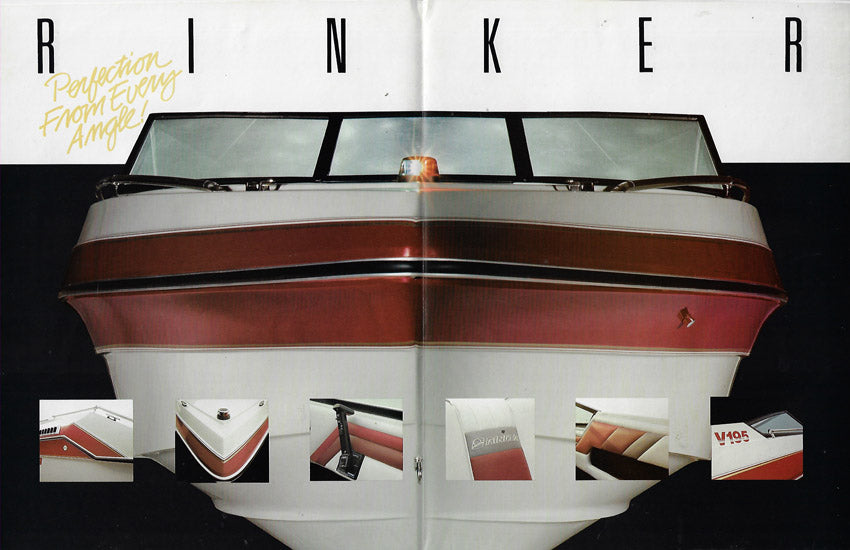 Rinker 1989 Poster Brochure – SailInfo I boatbrochure.com