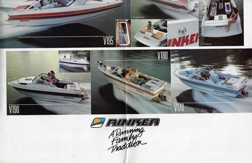 Rinker 1989 Poster Brochure – SailInfo I boatbrochure.com