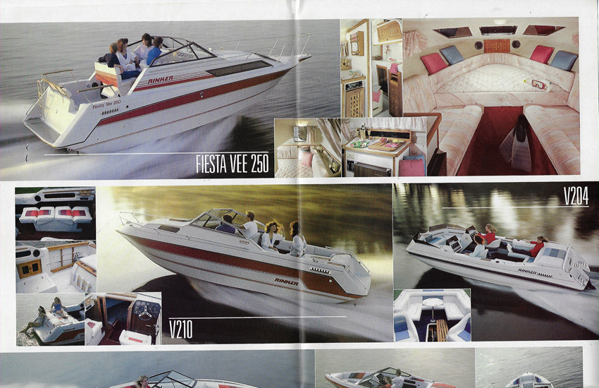 Rinker 1989 Poster Brochure – SailInfo I boatbrochure.com