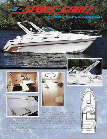 Sport Craft 2500 Avanza Cruiser Brochure