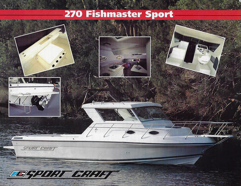Sport Craft 270 Fishermaster Sport Brochure