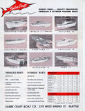 Sabre Craft 1960s Brochure