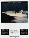 Sea Ray 370 Express Cruiser Specification Brochure (1992)