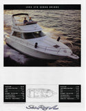 Sea Ray 370 Sedan Bridge Specification Brochure (1992)