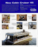 Sun Tracker 1996 Cabin Cruiser Brochure