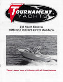 Tournament 245 Sport Express Brochure