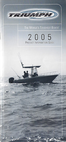 Triumph 2005 Product Guide Brochure