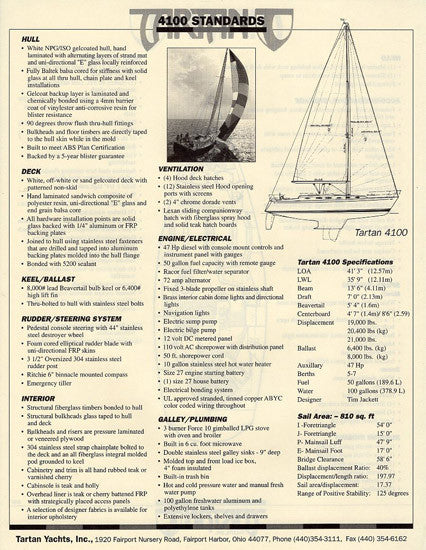 Tartan 4100 Brochure