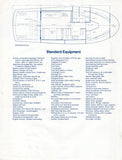 Uniflite 34 Convertible Specification Brochure