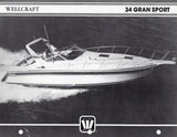 Wellcraft 34 Gran Sport Specification Brochure