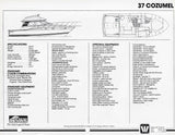 Wellcraft 37 Cozumel Specification Brochure
