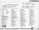 Wellcraft 43 Portofino Specification Brochure