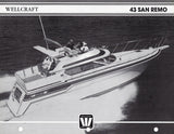 Wellcraft 43 San Remo Specification Brochure